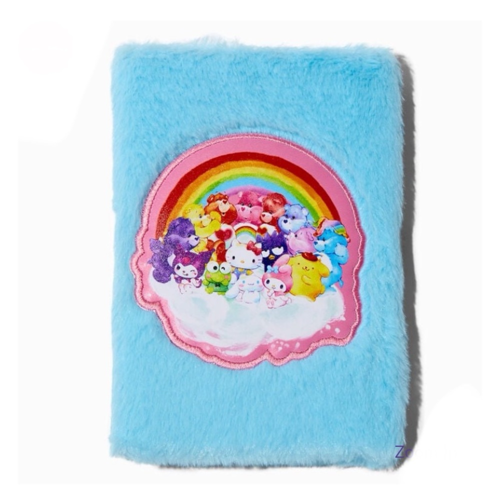 Hello Kitty® And Friends x Care Bears™ Fuzzy Bound Journal - Picture 2 of 3